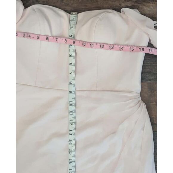 Azazie Light Pink Formal Gown, NWT, Size A10 - Picture 4 of 7